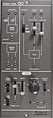 Roland System-100M modular synthesizer with ring modulator, noise generator, sample & hold, LFO Roland-100M-150 hg.jpg