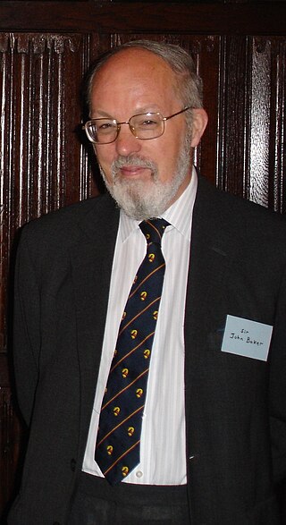 <span class="mw-page-title-main">John Baker (legal historian)</span> English legal historian