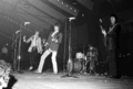 Mick Jagger, Brian Jones, Keith Richards, Charlie Watts and Bill Wyman, concert at Houtrusthallen in The Hague, 1967