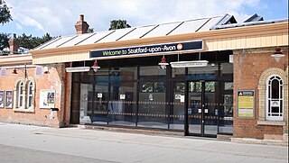 <span class="mw-page-title-main">Stratford-upon-Avon railway station</span> Railway station in Warwickshire, England