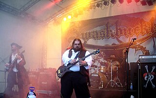 <span class="mw-page-title-main">Swashbuckle (band)</span> American pirate metal band