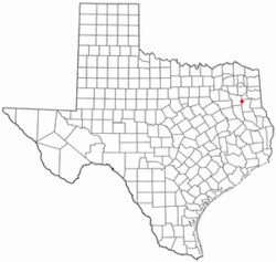 Vị trí trong Quận Rusk, Texas