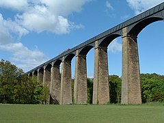 Le pont-canal de Pontcysyllte.