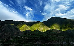 Landscape near Jinchuan County