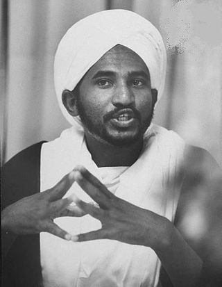 <span class="mw-page-title-main">Sadiq al-Mahdi</span> Prime Minister of Sudan (1966–1967, 1986–1989)