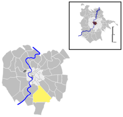 Ardeatino - Localizzazione