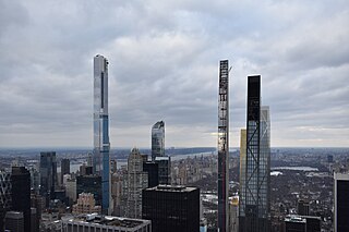 <span class="mw-page-title-main">Billionaires' Row</span> Skyscraper group in New York City