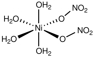 <span class="mw-page-title-main">Nickel(II) nitrate</span> Chemical compound