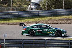 BMW M4 DTM, driven by Augusto Farfus at Zandvoort in 2014 Farfus M4 Zandvoort.jpg