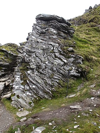 <span class="mw-page-title-main">Dalradian</span> Sequence of rock strata in Scotland and Ireland