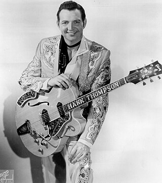 <span class="mw-page-title-main">Hank Thompson (musician)</span> American country music singer-songwriter (1925–2007)