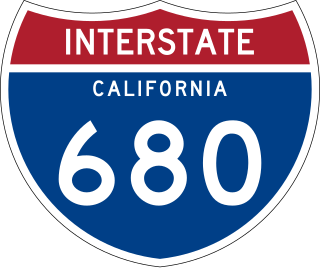 <span class="mw-page-title-main">Interstate 680 (California)</span> Interstate highway in California