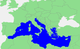 Localització de la mar Mediterrània