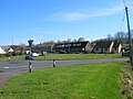 Looking across the Stewarton and Dunlop Road near the junction with the main road. 2007.