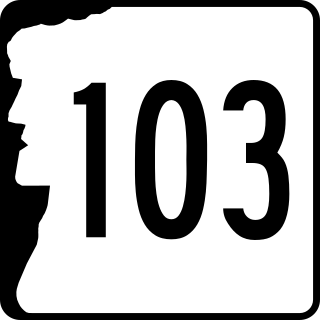 <span class="mw-page-title-main">New Hampshire Route 103</span> State highway in New Hampshire, US