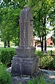 Čeština: Památník obětem první světové války v Podluhách English: World War I memorial in Podluhy, Czech Republic