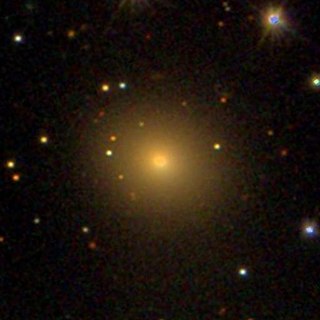 NGC 1283 Elliptical galaxy in the constellation Perseus