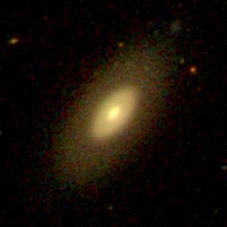 NGC 4919 Lenticular galaxy in the constellation Coma Berenices