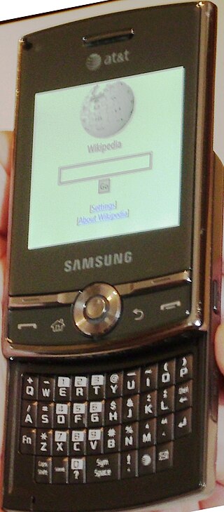 <span class="mw-page-title-main">Samsung i627 Propel Pro</span> Cell phone model