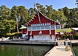 ÅSS:n paviljonki Maarianhaminassa (1899), aiemmin Villa Hällberg.