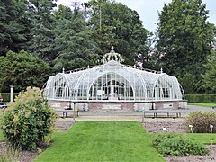 Invernadero Balat, antes invernadero "Victoria Regia" (1854), luego trasladado al jardín botánico de Meise