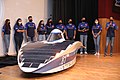 * Kandidimi Solar Team Solaris' 7th solar vehicle, S11's launch. By User:Squieler --Beninho 18:02, 17 September 2024 (UTC) * Nuk u miratua  Oppose Nothing really in focus, lack of detail. Sorry --Alexander-93 19:17, 17 September 2024 (UTC)