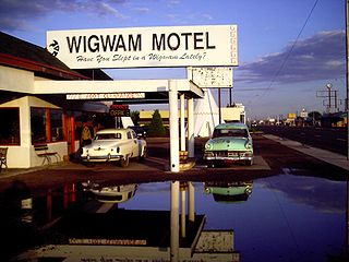 Wigwam Motel main office, Holbrook, Arizona