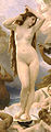 Aphrodite, tác phẩm La Naissance de Vénus, William-Adolphe Bouguereau, bảo tàng Orsay