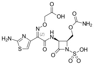 <span class="mw-page-title-main">Carumonam</span> Chemical compound