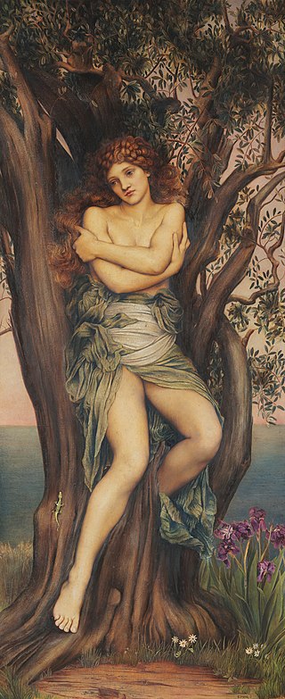 <span class="mw-page-title-main">Dryad</span> Tree nymph in Greek mythology