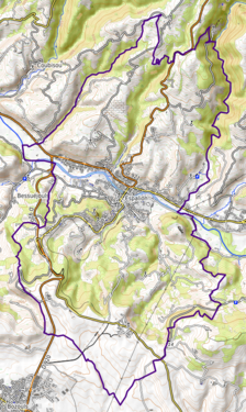 Carte topographique.