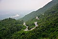 A view of Faisal Mosque, Margalla Hills