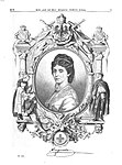 Augusta v medailóne v roku 1871.[137]