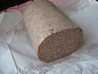 <span class="mw-page-title-main">Knipp</span> German meat-and-grain sausage