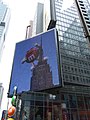 M&M's World New York - Rouge imitant King Kong