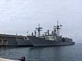 NATO ships in the Port fo Trieste