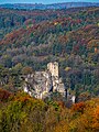 * Nomination Ruin Neideck in Franconian Switzerland from the west --Ermell 09:07, 12 November 2020 (UTC) * Promotion  Support A very nice view of the ruin. --Aristeas 09:37, 12 November 2020 (UTC)