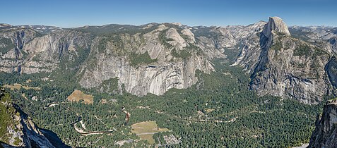 Panorama of Yosemite Valley