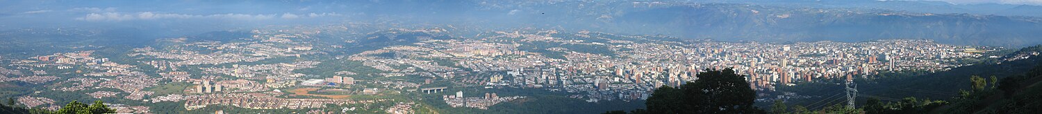 Panorama over de stad