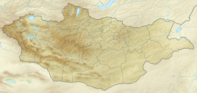 Location map Moğolıstan