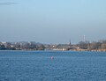 durch die Baumgartenbrücke verläßt die Havel den Schwielowsee