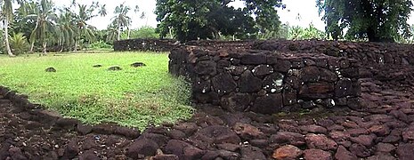 Ruines de fort Talietumu.