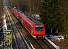 A DB Class 611 train near Ravensburg in 2006