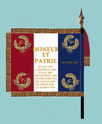 Drapeau du régiment (revers)