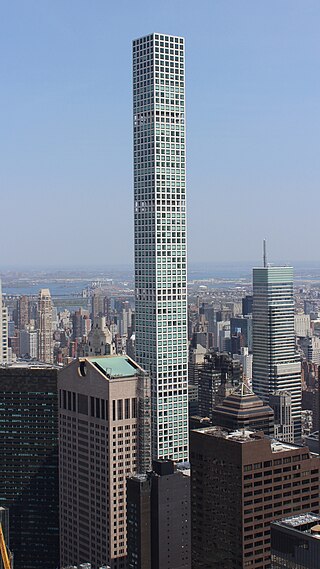 <span class="mw-page-title-main">432 Park Avenue</span> Residential skyscraper in Manhattan, New York