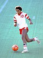 Image 37Footballer Porfirio Betancourt, 1981, one of the first hispanic players for the NASL. (from Culture of Honduras)