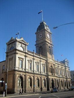 Stadshuset i Ballarat.