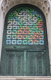 Brangwyn Hall external door and window