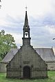 Chapelle Notre-Dame-de-Manéguen : façade et clocher.