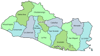 Departments of El Salvador